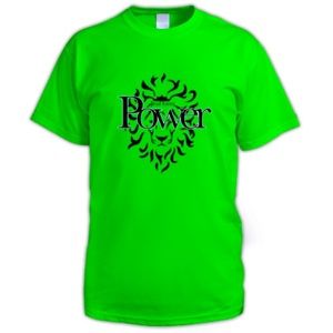 Short sleeve power t-short